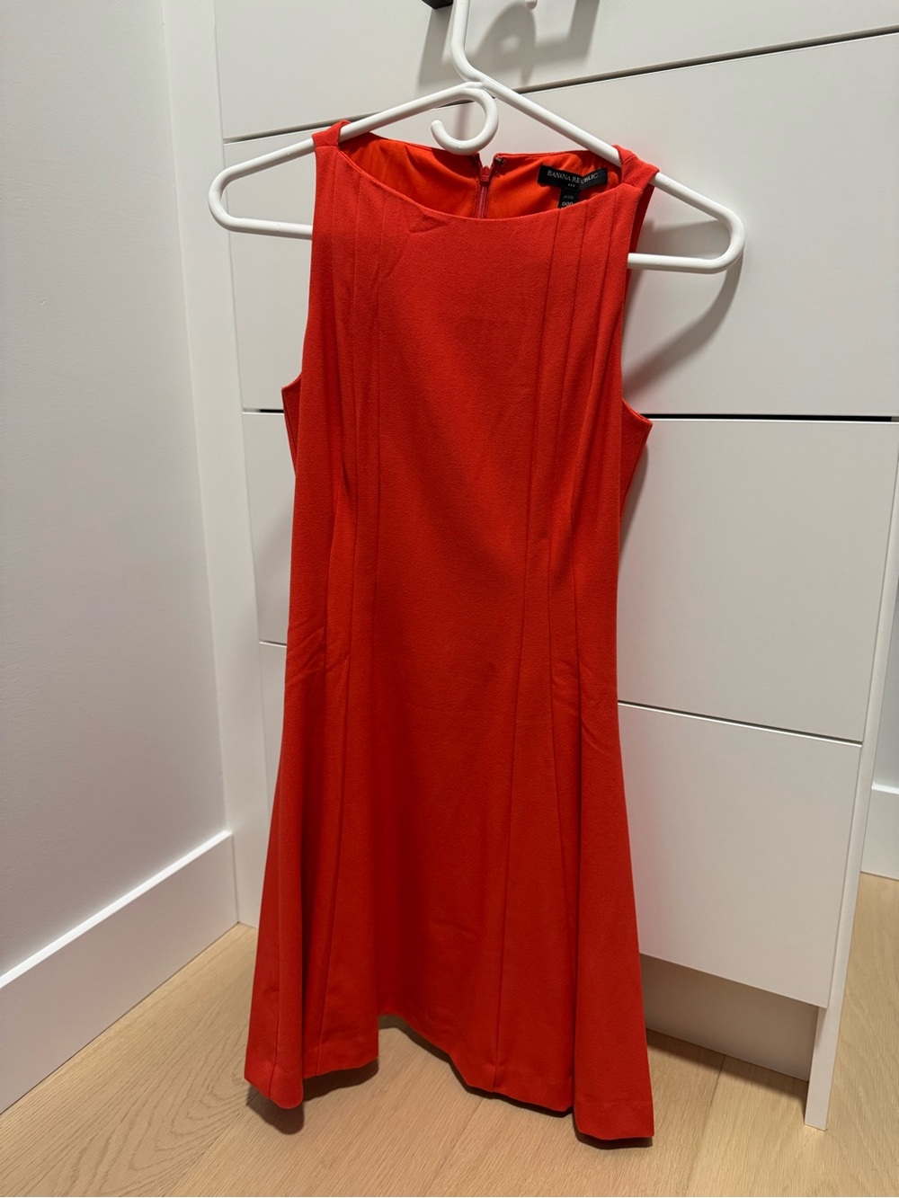 Banana Republic - Sleeveless Scarlet Red Mini Dress